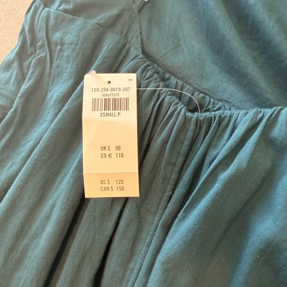 Abercrombie Low Back Tiered Maxi Dress
